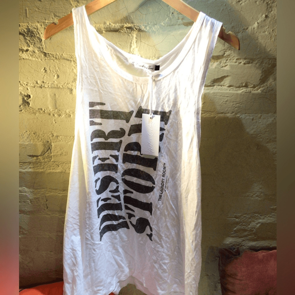 NEW! The Laundry Room Desert Storm White Tank Top